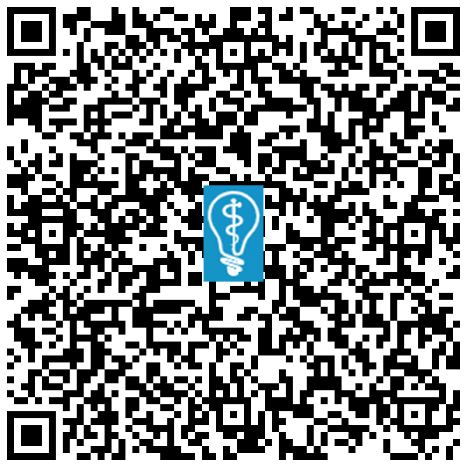 QR code image for Why Are My Gums Bleeding in Coral Springs, FL